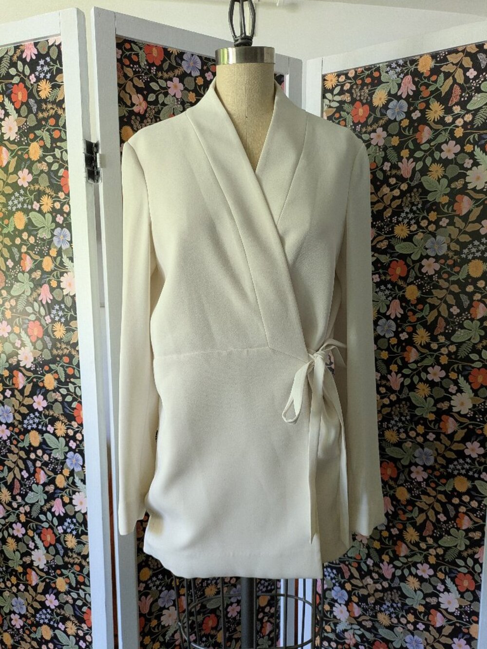 & Other Stories Ivory Blazer, Size 12
